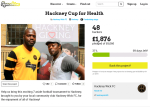 Hackney Cup for Health