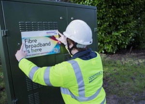 Partnership with BT brings superfast broadband to around 400 homes and businesses