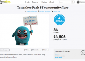 Tattenhoe Park BT community fibre - Project Page