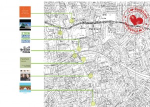 Peckham Coal Line Support Map